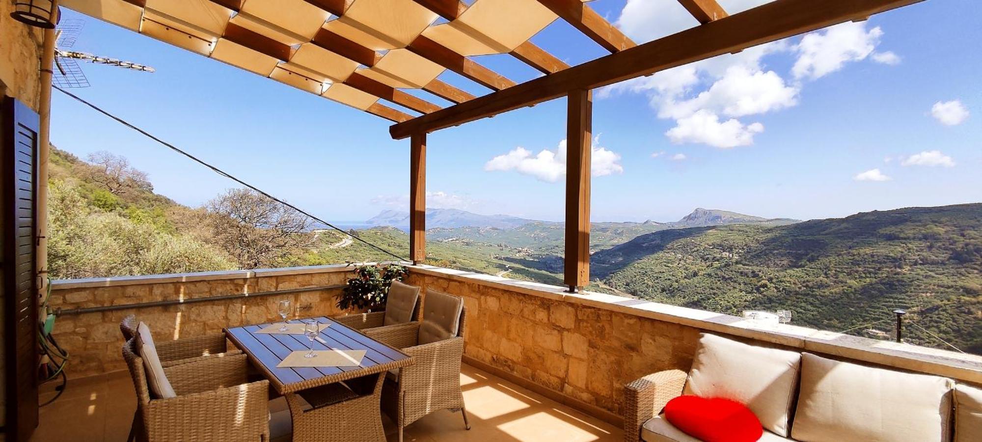 Vasiliki'S Residence - Breathtaking View Kíszamosz Kültér fotó
